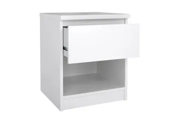 Salomns Sängbord 40,4 cm - Vit - Möbler - Bord & matgrupp - Avlastningsbord & sidobord - Sängbord & nattduksbord