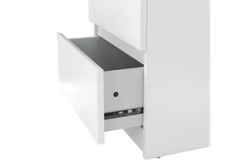 Salomns Sängbord 40,4 cm - Vit - Möbler - Bord & matgrupp - Avlastningsbord & sidobord - Sängbord & nattduksbord