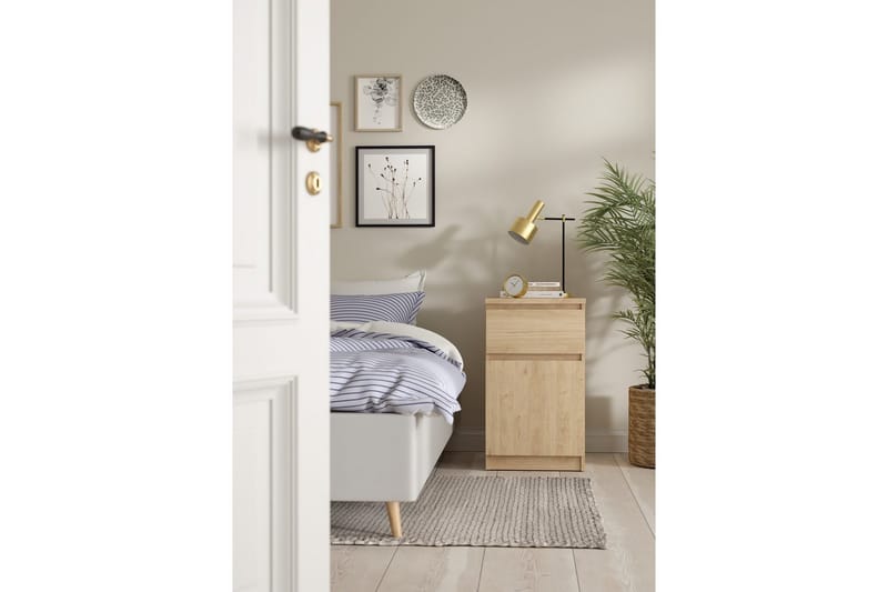 Salomns Sängbord 40 cm - Brun - Möbler - Bord & matgrupp - Avlastningsbord & sidobord - Sängbord & nattduksbord