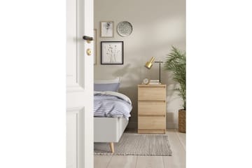 Salomns Sängbord 40 cm - Rödfärgat trä - Möbler - Bord & matgrupp - Avlastningsbord & sidobord - Sängbord & nattduksbord