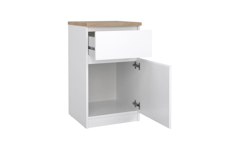 Salomns Sängbord 40 cm - Vit - Möbler - Bord & matgrupp - Avlastningsbord & sidobord - Sängbord & nattduksbord