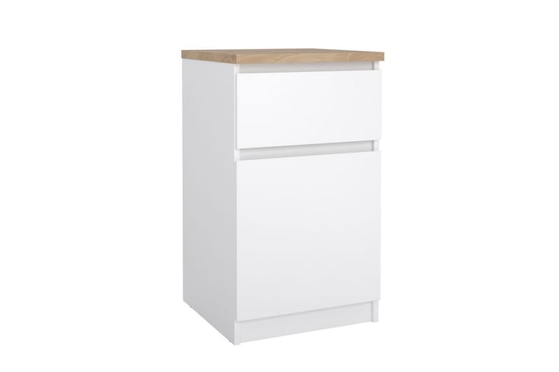 Salomns Sängbord 40 cm - Vit - Möbler - Bord & matgrupp - Avlastningsbord & sidobord - Sängbord & nattduksbord