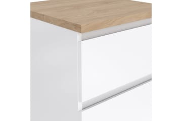 Salomns Sängbord 40 cm - Vit - Möbler - Bord & matgrupp - Avlastningsbord & sidobord - Sängbord & nattduksbord
