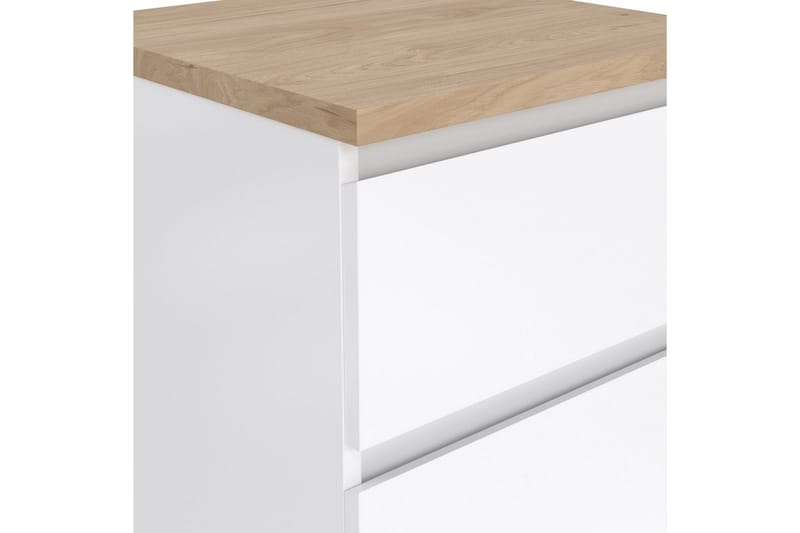Salomns Sängbord 40 cm - Vit - Möbler - Bord & matgrupp - Avlastningsbord & sidobord - Sängbord & nattduksbord