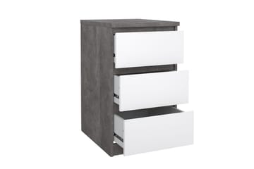 Salomns Sängbord 40 cm - Vit - Möbler - Bord & matgrupp - Avlastningsbord & sidobord - Sängbord & nattduksbord
