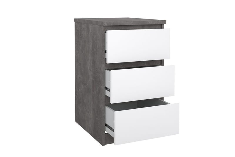 Salomns Sängbord 40 cm - Vit - Möbler - Bord & matgrupp - Avlastningsbord & sidobord - Sängbord & nattduksbord