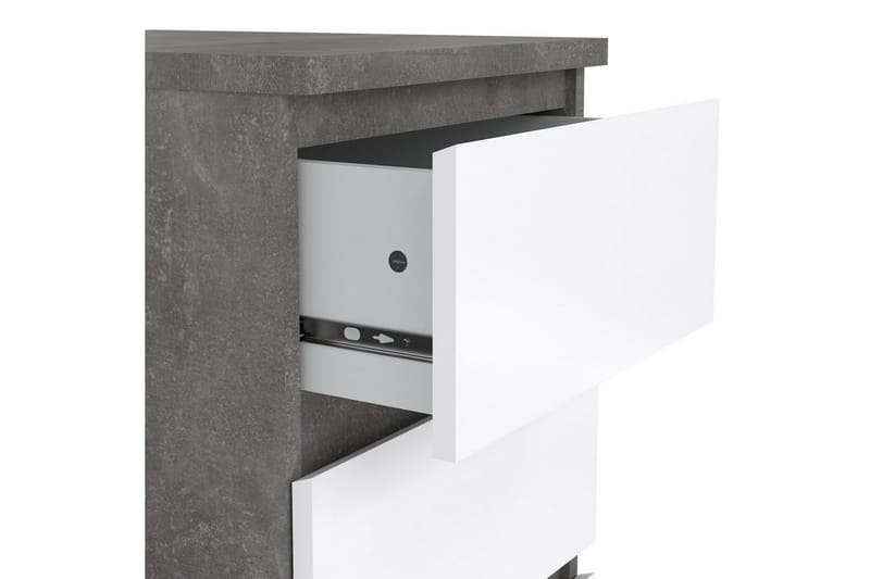 Salomns Sängbord 40 cm - Vit - Möbler - Bord & matgrupp - Avlastningsbord & sidobord - Sängbord & nattduksbord