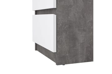 Salomns Sängbord 40 cm - Vit - Möbler - Bord & matgrupp - Avlastningsbord & sidobord - Sängbord & nattduksbord