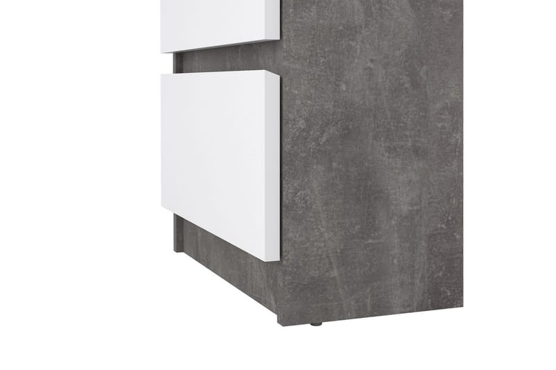 Salomns Sängbord 40 cm - Vit - Möbler - Bord & matgrupp - Avlastningsbord & sidobord - Sängbord & nattduksbord