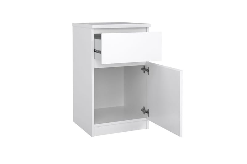 Salomns Sängbord 40 cm - Vit - Möbler - Bord & matgrupp - Avlastningsbord & sidobord - Sängbord & nattduksbord