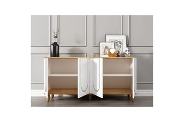 Salven Konsollbord 150 cm - Ek/Vit - Möbler - Bord & matgrupp - Avlastningsbord & sidobord - Konsolbord & hallbord