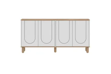 Salven Konsollbord 150 cm - Ek/Vit - Möbler - Bord & matgrupp - Avlastningsbord & sidobord - Konsolbord & hallbord