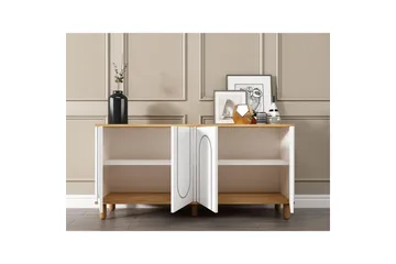 Salven Konsollbord 150 cm - Ek/Vit - Möbler - Bord & matgrupp - Avlastningsbord & sidobord - Konsolbord & hallbord