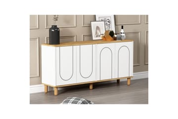 Salven Konsollbord 150 cm - Ek/Vit - Möbler - Bord & matgrupp - Avlastningsbord & sidobord - Konsolbord & hallbord