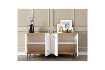 Salven Konsollbord 150 cm - Ek/Vit - Möbler - Bord & matgrupp - Avlastningsbord & sidobord - Konsolbord & hallbord