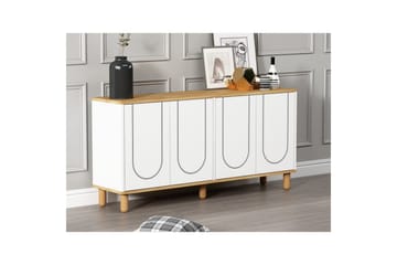 Salven Konsollbord 150 cm - Ek/Vit - Möbler - Bord & matgrupp - Avlastningsbord & sidobord - Konsolbord & hallbord