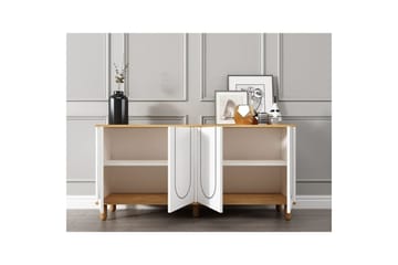 Salven Konsollbord 150 cm - Ek/Vit - Möbler - Bord & matgrupp - Avlastningsbord & sidobord - Konsolbord & hallbord