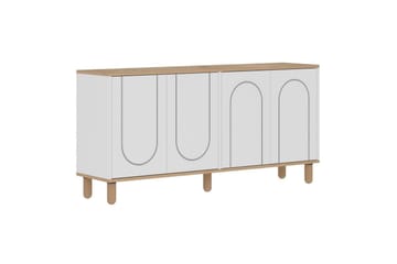 Salven Konsollbord 150 cm - Ek/Vit - Möbler - Bord & matgrupp - Avlastningsbord & sidobord - Konsolbord & hallbord