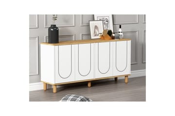 Salven Konsollbord 150 cm - Ek/Vit - Möbler - Bord & matgrupp - Avlastningsbord & sidobord - Konsolbord & hallbord