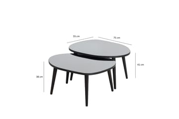 Samtens Satsbord - Svart - Möbler - Bord & matgrupp - Avlastningsbord & sidobord - Satsbord