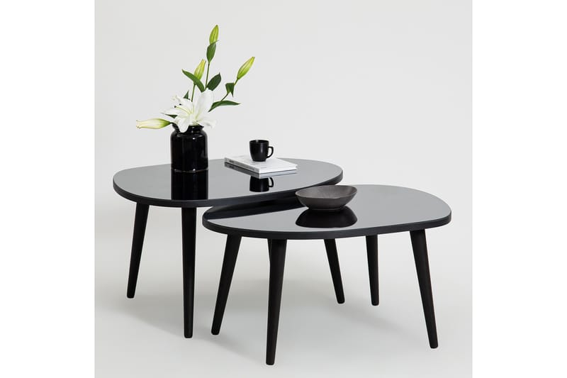 Samtens Satsbord - Svart - Möbler - Bord & matgrupp - Avlastningsbord & sidobord - Satsbord
