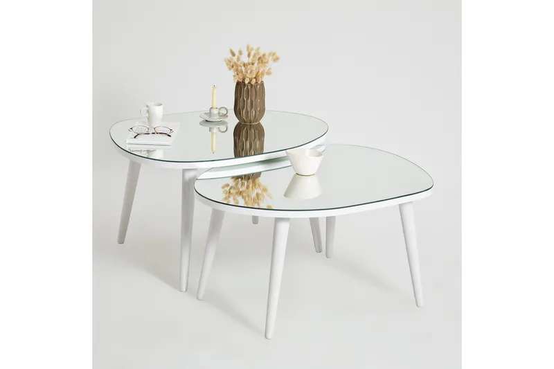 Samtens Satsbord - Vit - Möbler - Bord & matgrupp - Avlastningsbord & sidobord - Satsbord