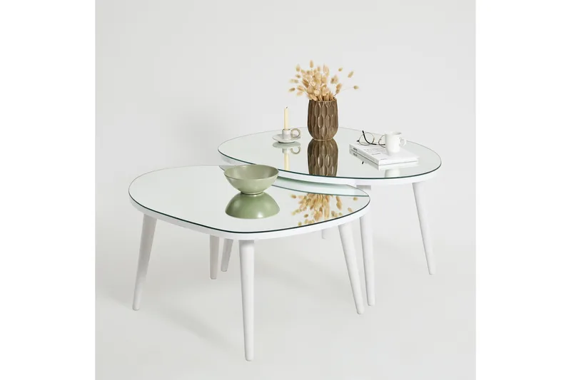 Samtens Satsbord - Vit - Möbler - Bord & matgrupp - Avlastningsbord & sidobord - Satsbord