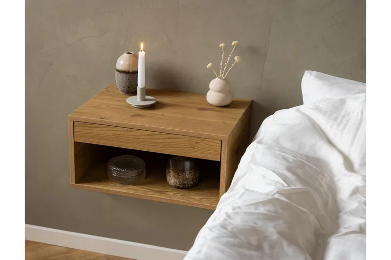 Satoru Sängbord 35 cm - Natur - Möbler - Bord & matgrupp - Avlastningsbord & sidobord - Sängbord & nattduksbord