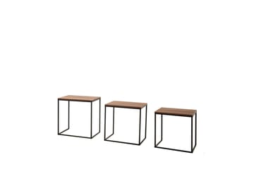 Ajmit Satsbord Brun - Hanah Home - Möbler - Bord & matgrupp - Avlastningsbord & sidobord - Satsbord