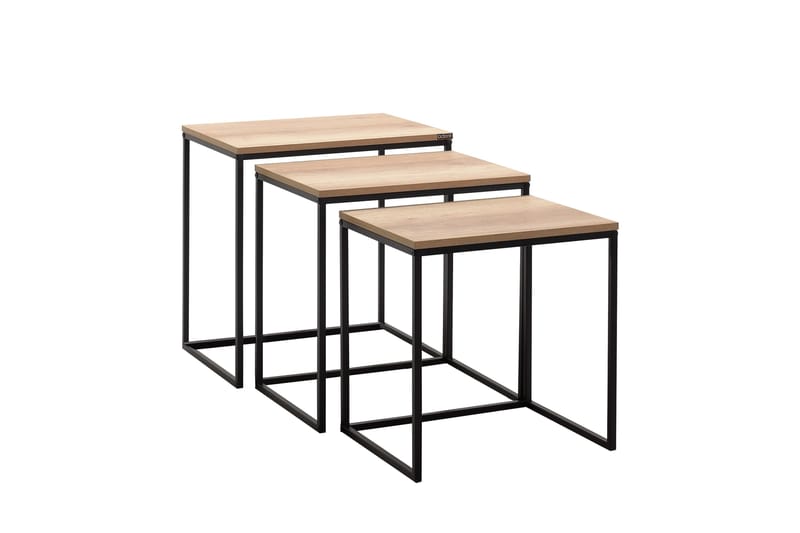 Satsbord Ajmit Brun/Svart - Hanah Home - Möbler - Bord & matgrupp - Avlastningsbord & sidobord - Satsbord