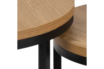 Belgrat Satsbord Rund - Natural - Möbler - Bord & matgrupp - Avlastningsbord & sidobord - Satsbord