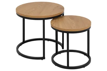 Belgrat Satsbord Rund - Natural - Möbler - Bord & matgrupp - Avlastningsbord & sidobord - Satsbord