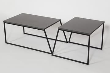 Bodsjö Satsbord 88 cm 2 Bord - Grå/Svart - Möbler - Bord & matgrupp - Avlastningsbord & sidobord - Satsbord