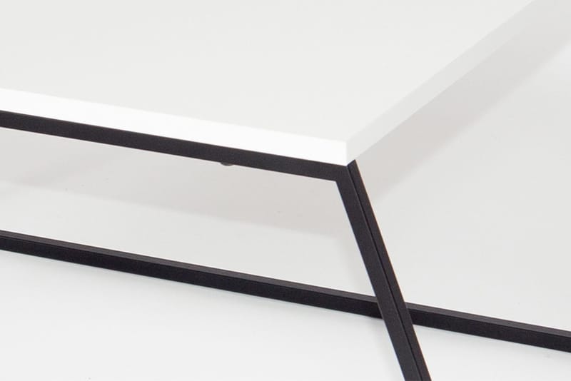 Bodsjö Satsbord 88 cm 2 Bord - Vit - Möbler - Bord & matgrupp - Avlastningsbord & sidobord - Satsbord