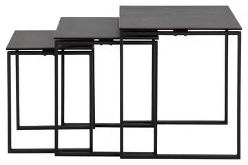 Cynthia Satsbord - Svart - Möbler - Bord & matgrupp - Avlastningsbord & sidobord - Satsbord