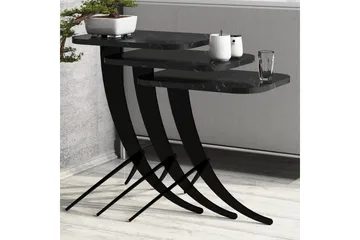 Erykah Satsbord 45 cm - Svart - Möbler - Bord & matgrupp - Avlastningsbord & sidobord - Satsbord