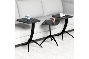 Erykah Satsbord 45 cm - Svart - Möbler - Bord & matgrupp - Avlastningsbord & sidobord - Satsbord