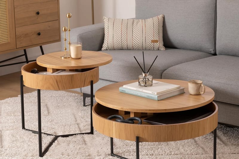 Islo Satsbord - Svart - Möbler - Bord & matgrupp - Avlastningsbord & sidobord - Satsbord