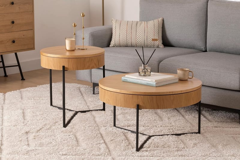 Islo Satsbord - Svart - Möbler - Bord & matgrupp - Avlastningsbord & sidobord - Satsbord