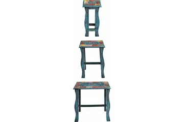 Lasarte Satsbord 56 cm - Blå - Möbler - Bord & matgrupp - Avlastningsbord & sidobord - Satsbord