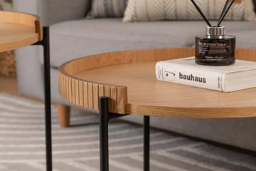 Manisha Satsbord - Natural - Möbler - Bord & matgrupp - Avlastningsbord & sidobord - Satsbord