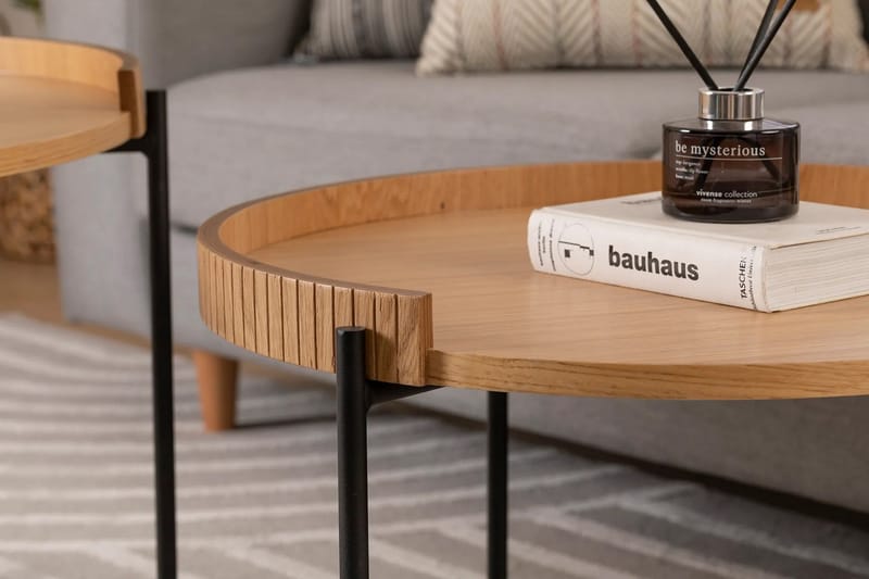 Manisha Satsbord - Natural - Möbler - Bord & matgrupp - Avlastningsbord & sidobord - Satsbord