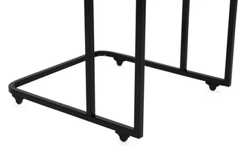 Nagako Satsbord Vit/Svart - Hanah Home - Möbler - Bord & matgrupp - Avlastningsbord & sidobord - Satsbord