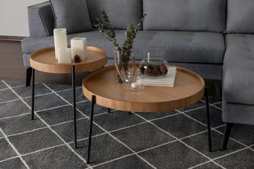 Rachida Satsbord - Natural - Möbler - Bord & matgrupp - Avlastningsbord & sidobord - Satsbord