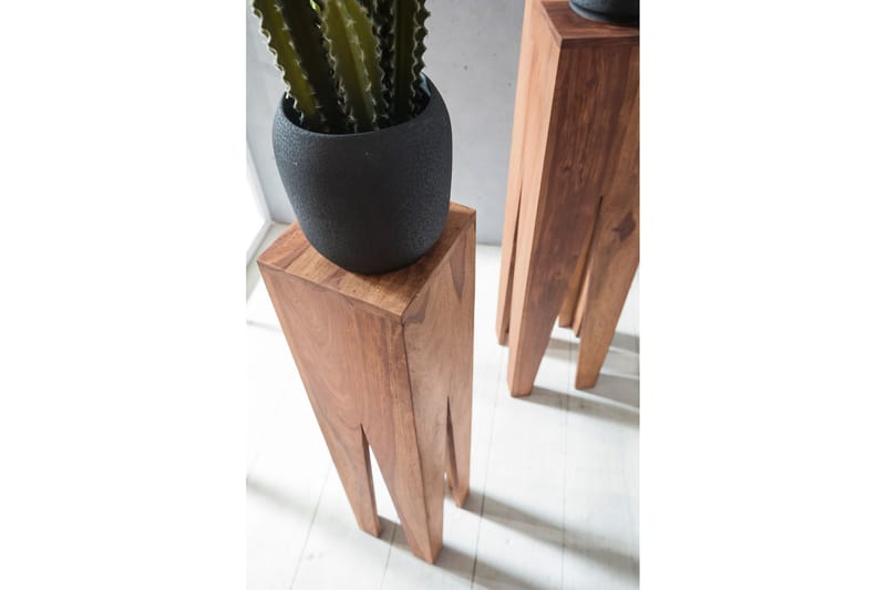 Satsbord Bufalini 3-pack - Trä|natur - Möbler - Bord & matgrupp - Avlastningsbord & sidobord - Satsbord