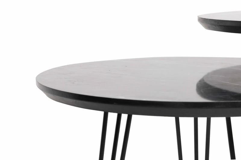 Satsbord Lostetter 45 cm - Grå|Svart - Möbler - Bord & matgrupp - Avlastningsbord & sidobord - Satsbord