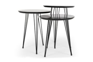 Satsbord Lostetter 45 cm - Grå|Svart - Möbler - Bord & matgrupp - Avlastningsbord & sidobord - Satsbord