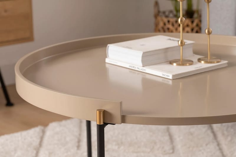 Satsbord Manisha - Beige - Möbler - Bord & matgrupp - Avlastningsbord & sidobord - Satsbord