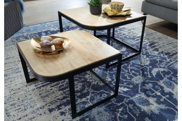 Willowdale Satsbord 60 cm - Brun/Svart - Möbler - Bord & matgrupp - Avlastningsbord & sidobord - Satsbord