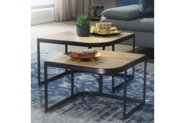 Willowdale Satsbord 60 cm - Brun/Svart - Möbler - Bord & matgrupp - Avlastningsbord & sidobord - Satsbord